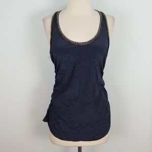 Bebe embellished neck tank